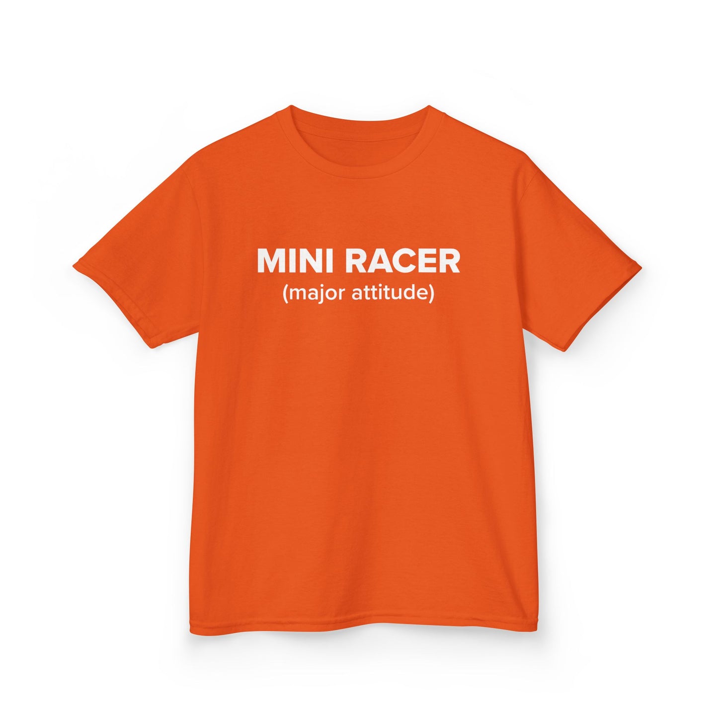 Mini Racer (major attitude) - Youth Unisex Cotton Tee