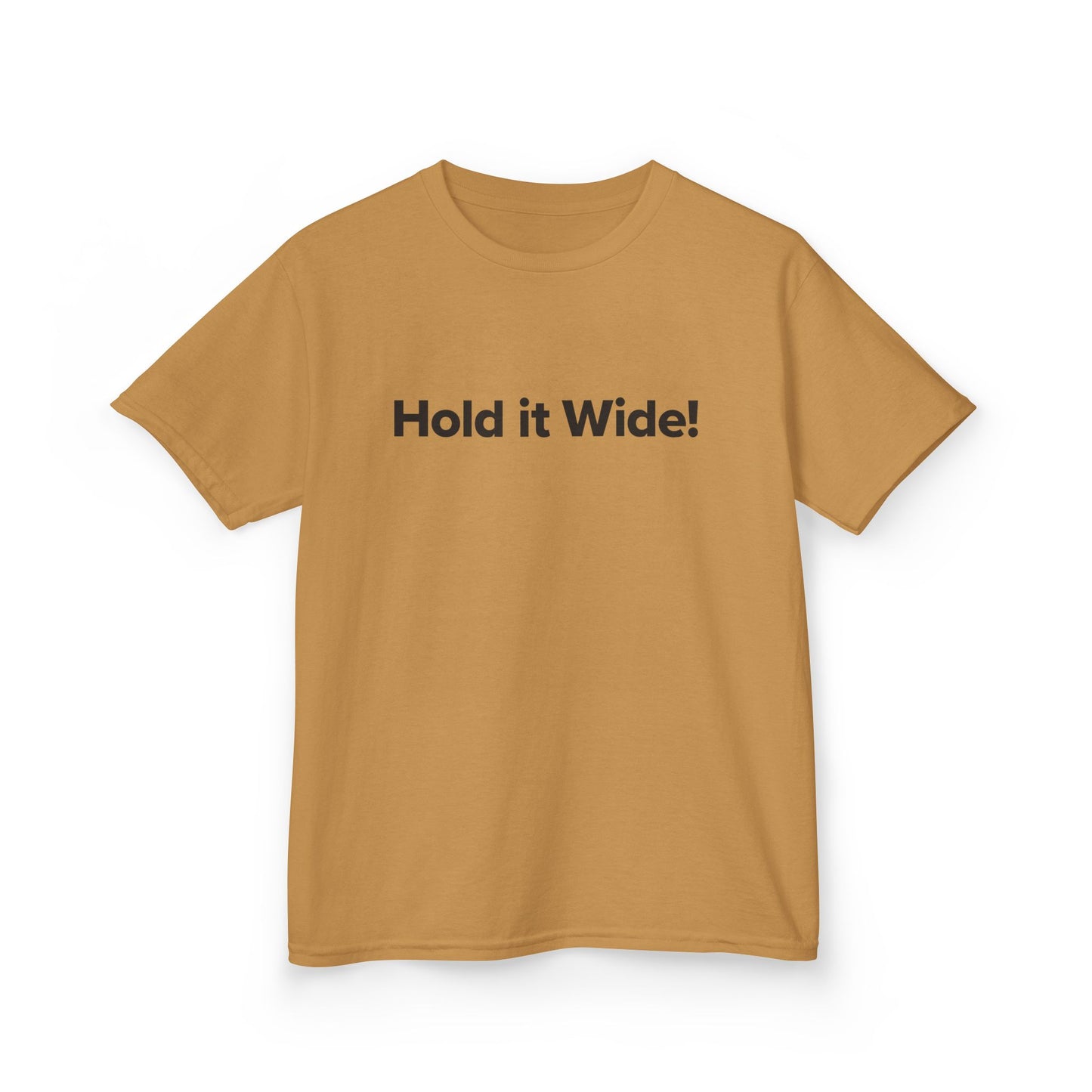 Hold It Wide! - Youth Unisex Cotton Tee