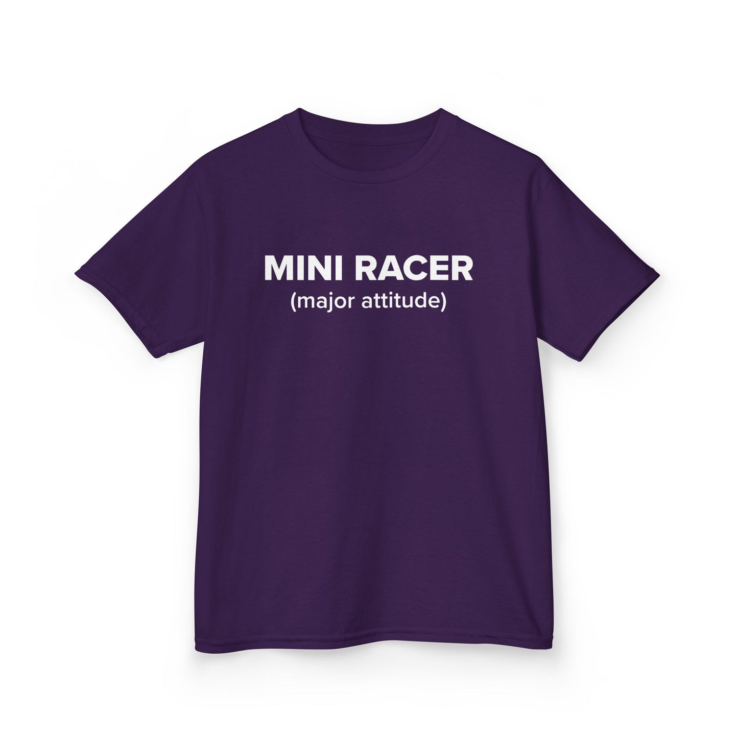 Mini Racer (major attitude) - Youth Unisex Cotton Tee