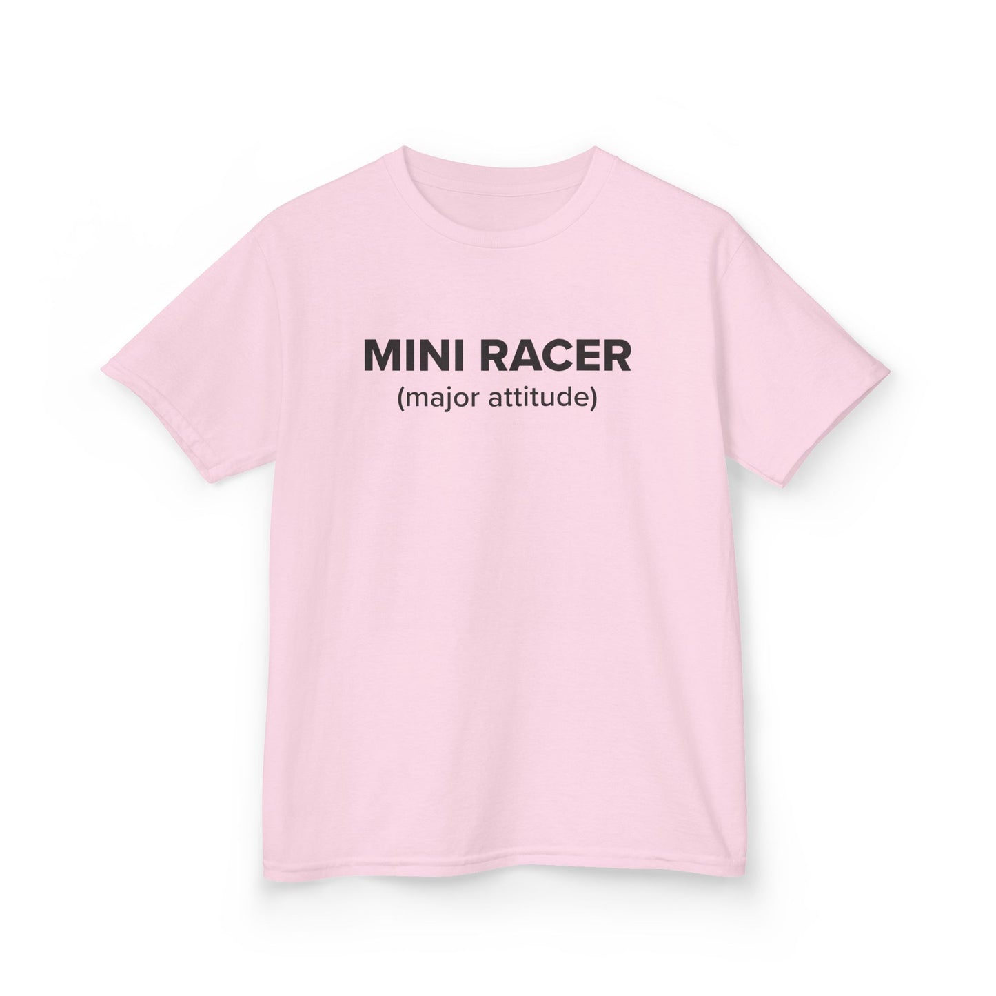 Mini Racer (major attitude) - Youth Unisex Cotton Tee