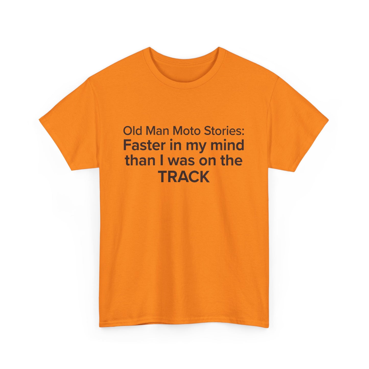 Old Man Moto Stories - Adult Unisex Cotton Tee