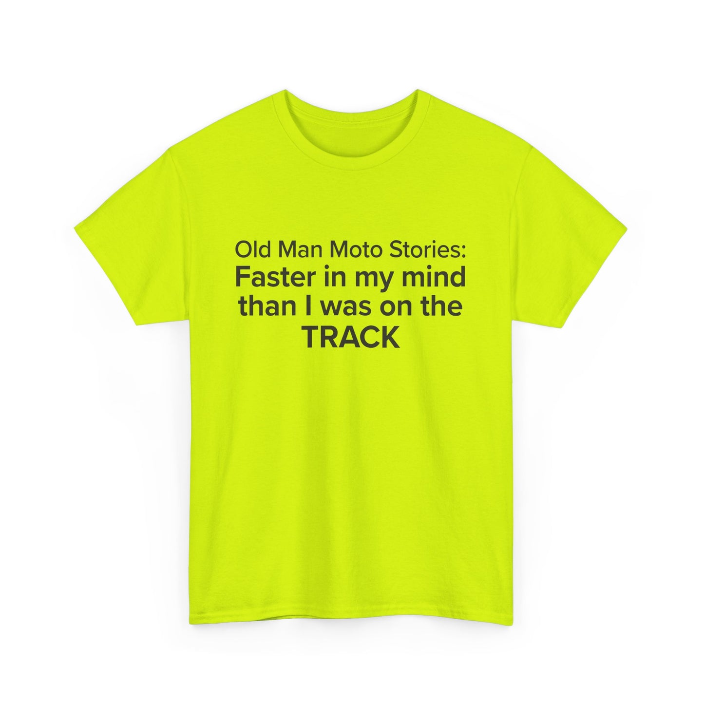Old Man Moto Stories - Adult Unisex Cotton Tee